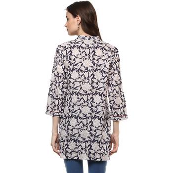 Blue Printed Cotton Tunics 3