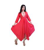 embroidered Jacket kurta For Women