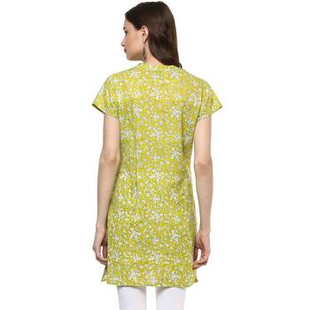 Green Printed Cotton Tunics 3