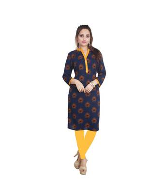 Blue Printed kurti For Women 1