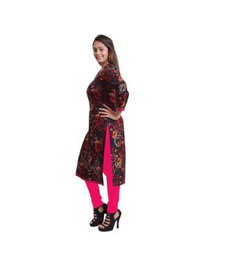 Blue Printed Kurti For Women 2