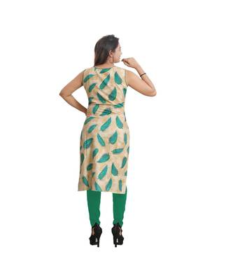 Green Printed Kurti For Women 4
