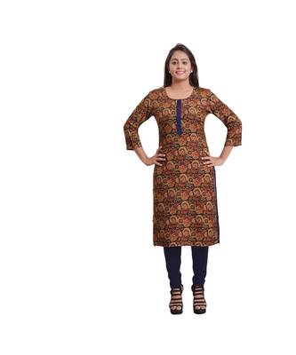 Blue Printed kurti For Women 1