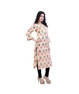 Floral print with Embellishment Kurta For Women 2