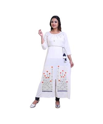 Offwhite Kurta For Women 1