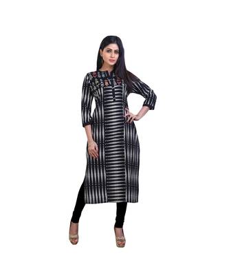 Black printed Kurta For Women 1