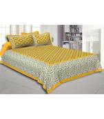 multicolor floral print cotton bed sheets