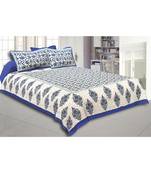 multicolor floral print cotton bed sheets