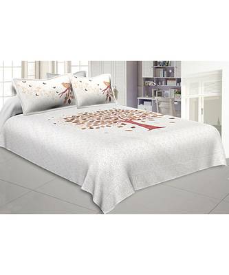 multicolor floral print cotton bed sheets 1