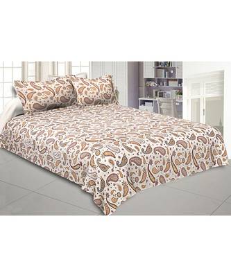 multicolor floral print cotton bed sheets 1