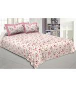 multicolor floral print cotton bed sheets