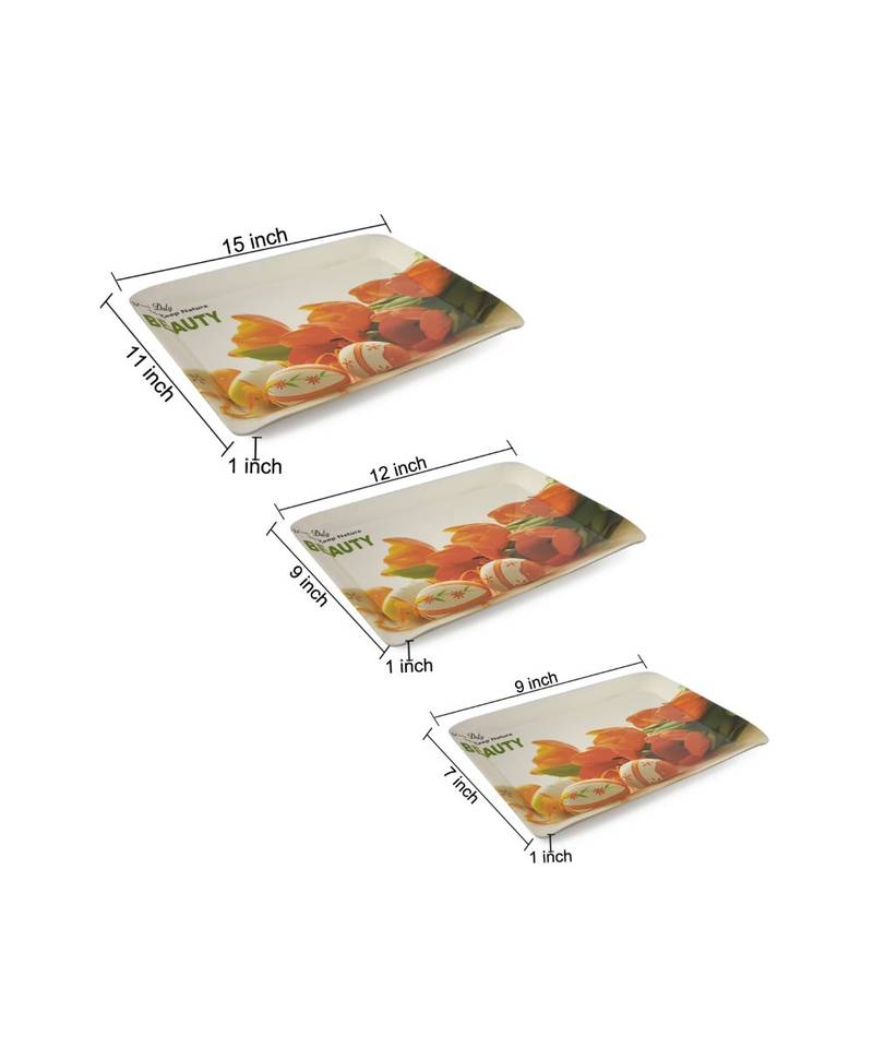 Ferrari Nature Beauty High Grade Melamine Serving Plates