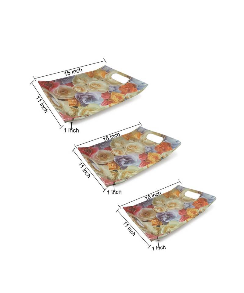 Japan Multi-Flora High Grade Melamine Serving Plates