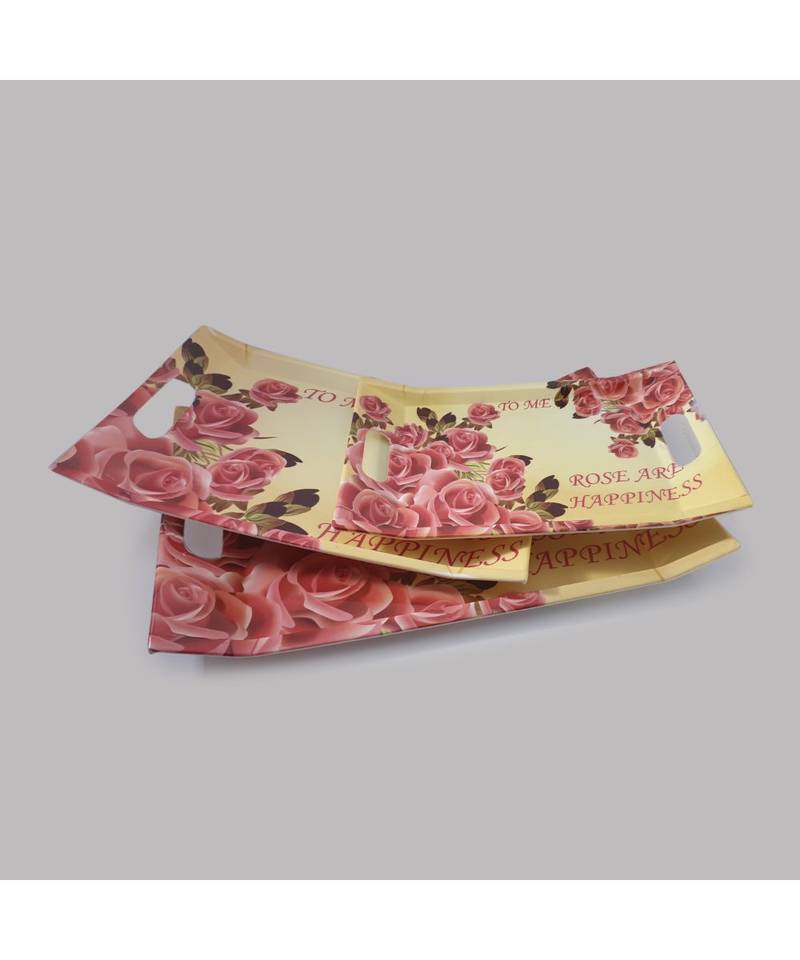 Japan Roses High Grade Melamine Serving Plates