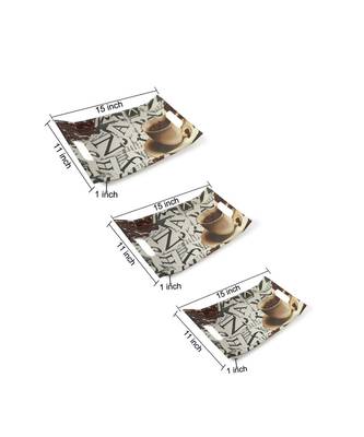 Japan Alphabetics High Grade Melamine Serving Plates 5
