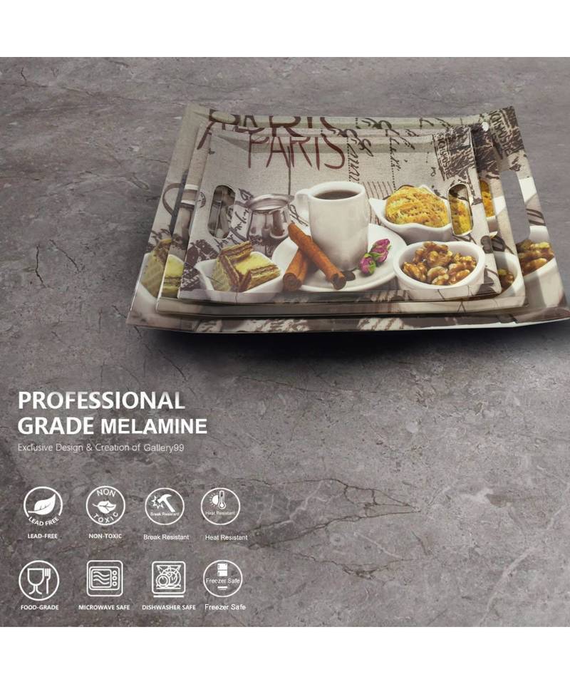 Japan Paris Tea High Grade Melamine Serving Plates