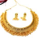 Maroon necklace-sets