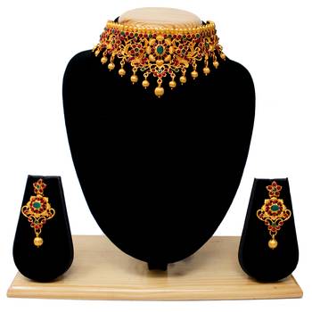 Maroon necklace-sets 1