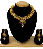 Maroon necklace-sets