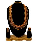 Maroon necklace-sets