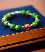 Tiger's Eye Green Stones Bracelet