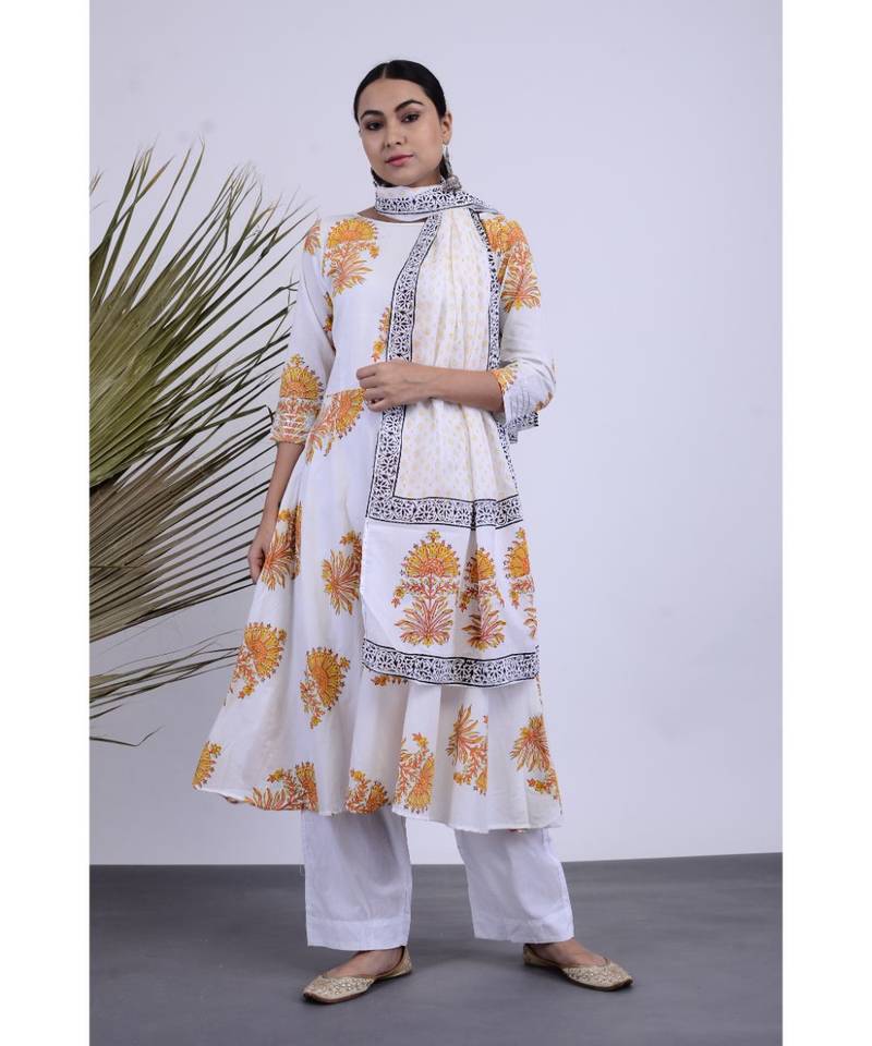 Anika Cotton Hand Block Set of three