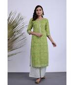 Taaza Cotton Hand Block Set of two