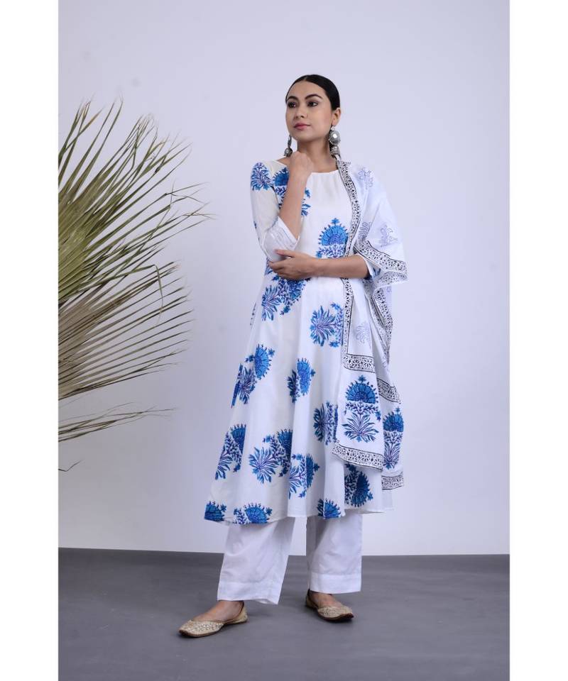 Jisna Hand Blocked Set Of Three