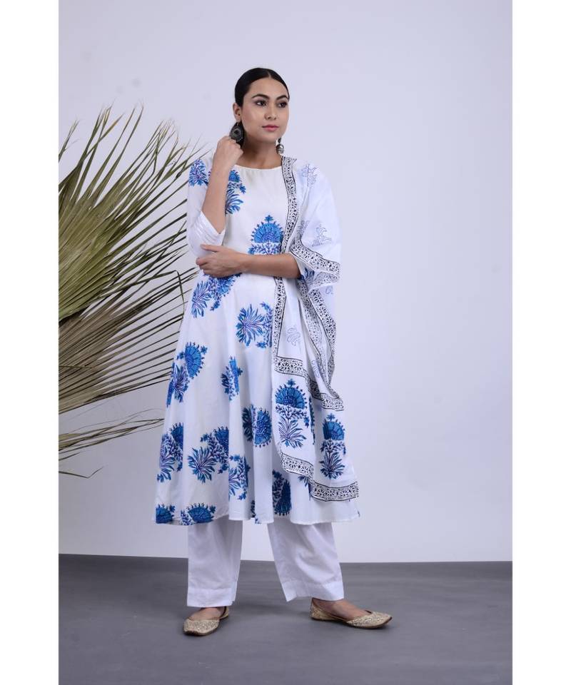 Jisna Hand Blocked Set Of Three