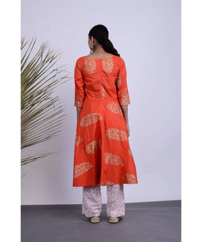 Angele Cotton Hand Block Set of three