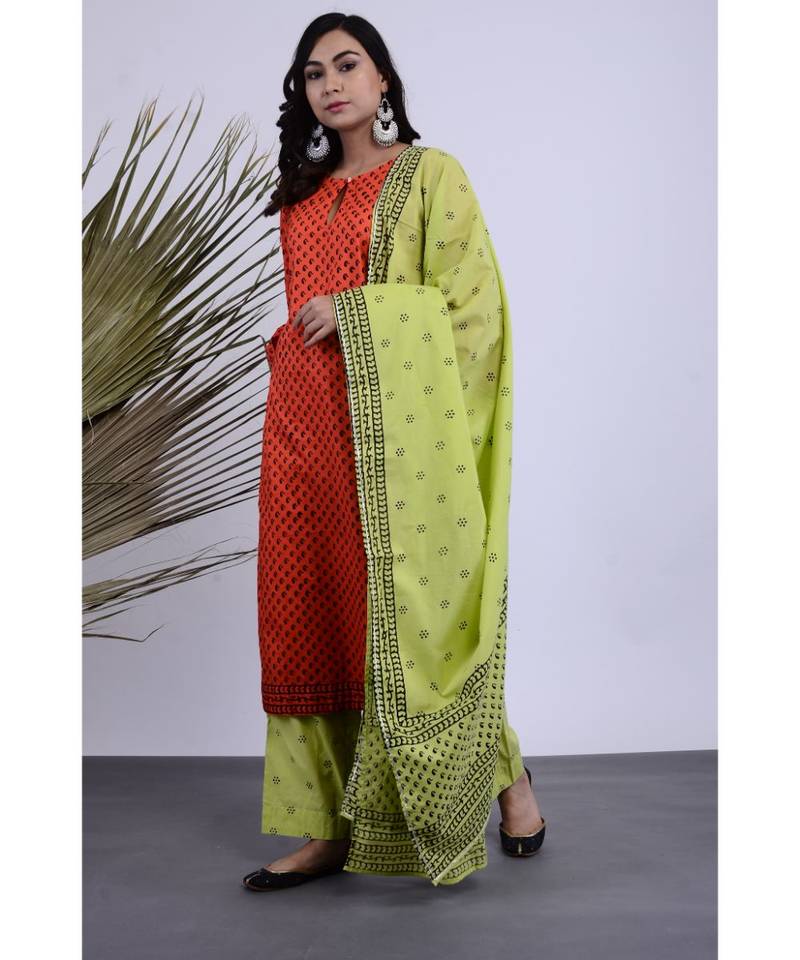 Jigsaw Hand Blocked Set of Three