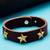 Brown Leather Bracelet by Squad Collection