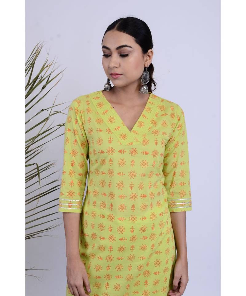 Saka Hand Blocked Set Of Three