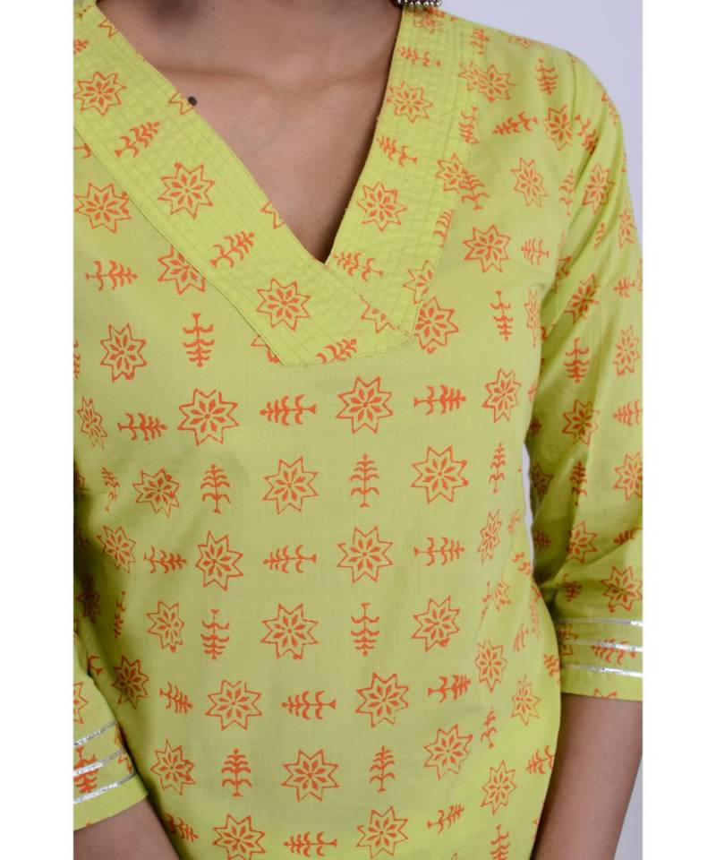 Saka Hand Blocked Set Of Three