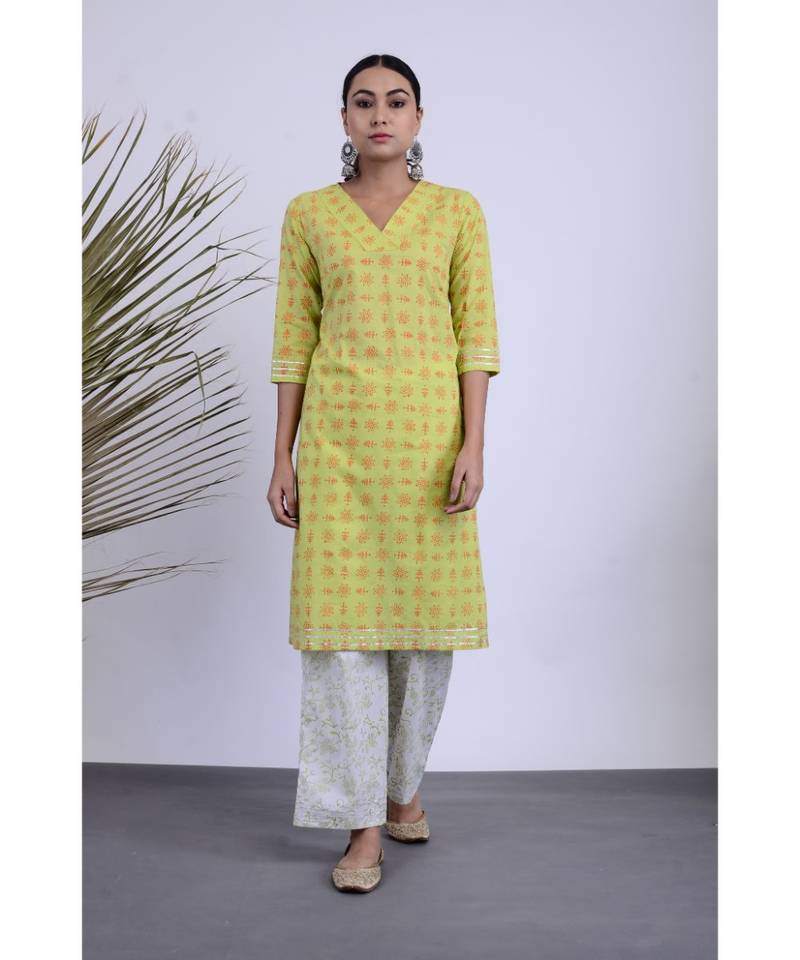 Saka Hand Blocked Set Of Three