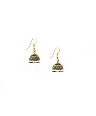 Multicolor Gold Plated Combo Of 2 Jhumki Earrings For Women/Girls 2