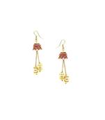 Gold Plated Jhumki Earrings For Women & Girls