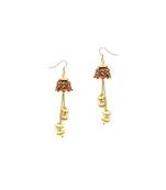 Gold Plated Jhumki Earrings For Women & Girls