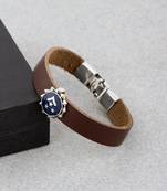 Squad Oxidized Silver Plated Stylish Bracelet