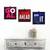 Focus Quotes Set Of 3 Wall Art Panels
