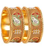 Multicolor crystal bangles-and-bracelets