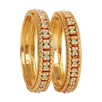 Multicolor crystal bangles-and-bracelets 1