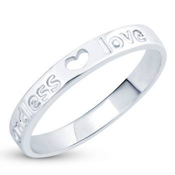 Silver pearl rings 1