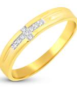 Gold cubic zirconia rings