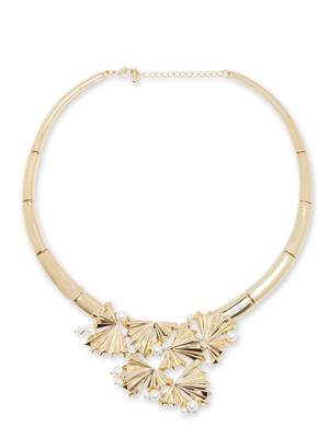 Gold malachite necklaces 2
