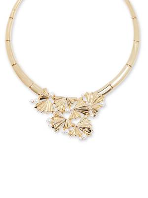 Gold malachite necklaces 3
