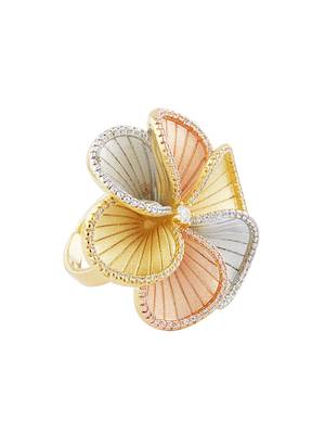 Silver cubic zirconia rings 4