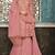 Pink embroidered net salwar