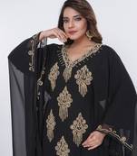 Dubai Kaftan Women Dress Moroccan Caftan Long Farasha Maxi Dress Al196