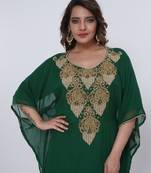 Dubai Kaftan Women Dress Moroccan Caftan Long Farasha Maxi Dress Al200